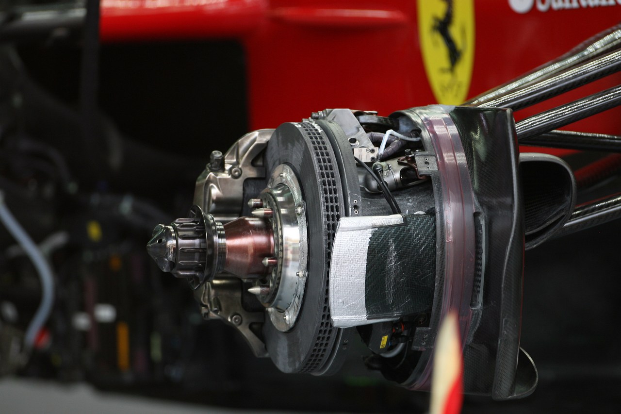 22.03.2012- Scuderia Ferrari F2012 detail