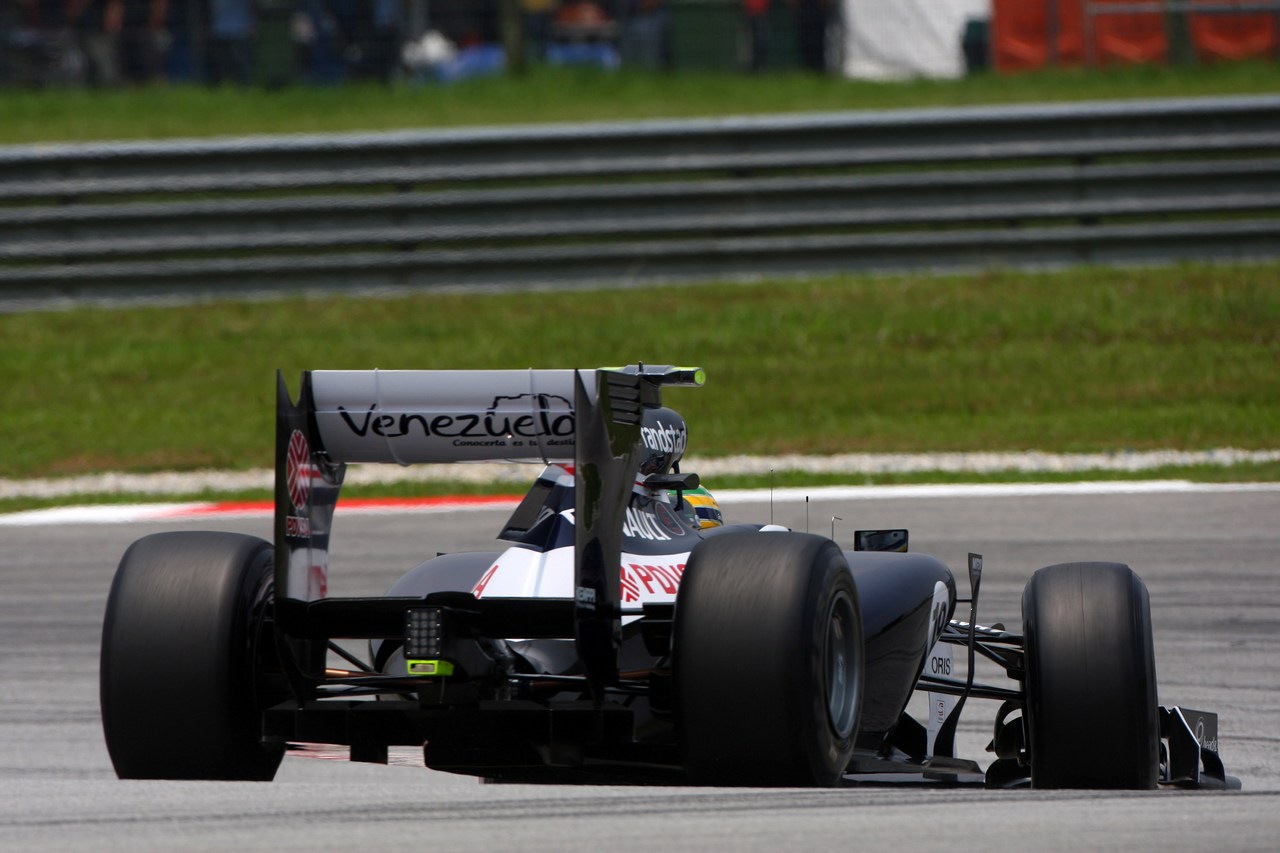 23.03.2012- Free Practice 2, Bruno Senna (BRA) Williams F1 Team FW34 