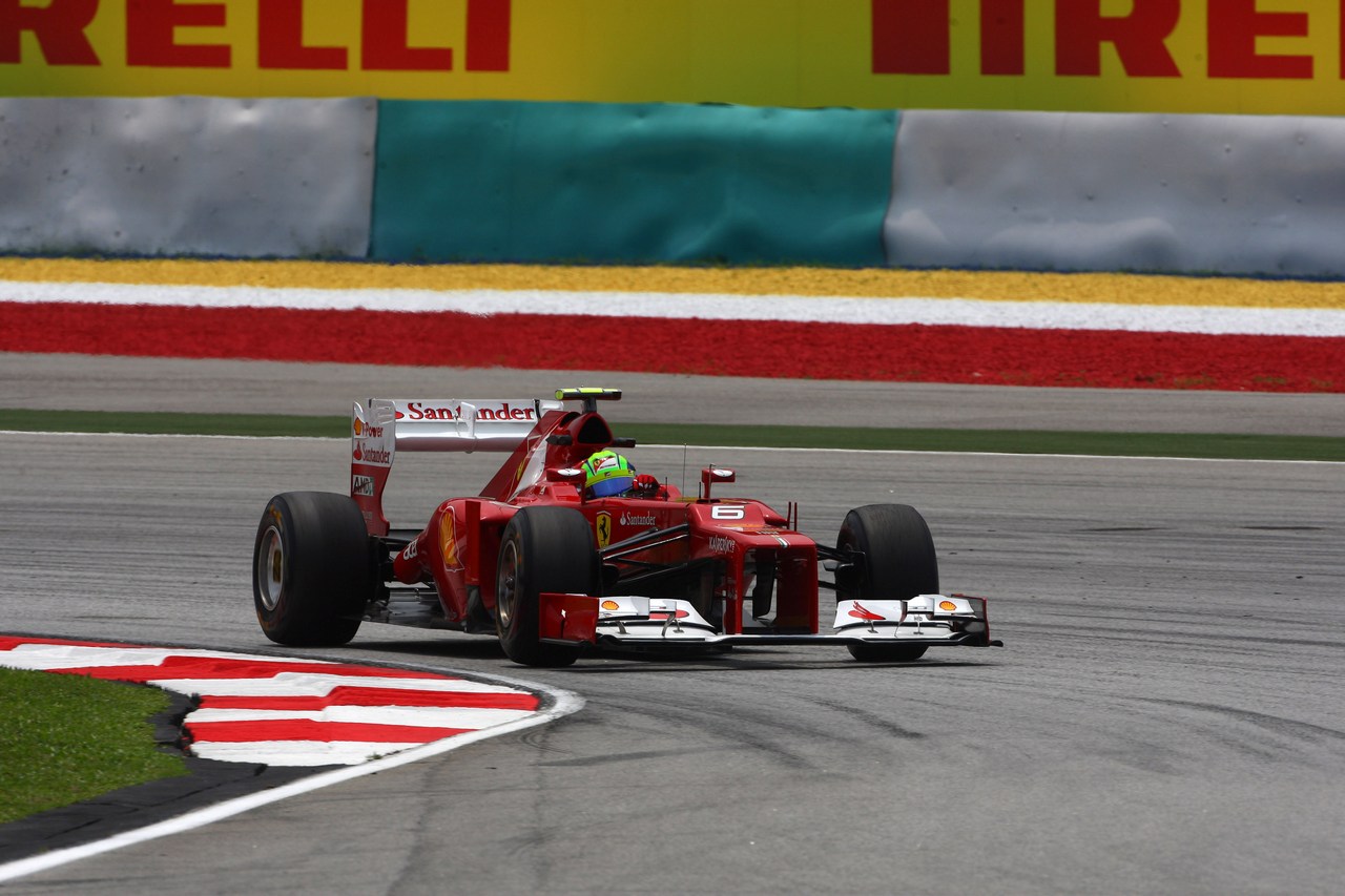 23.03.2012- Free Practice 2, Felipe Massa (BRA) Scuderia Ferrari F2012 