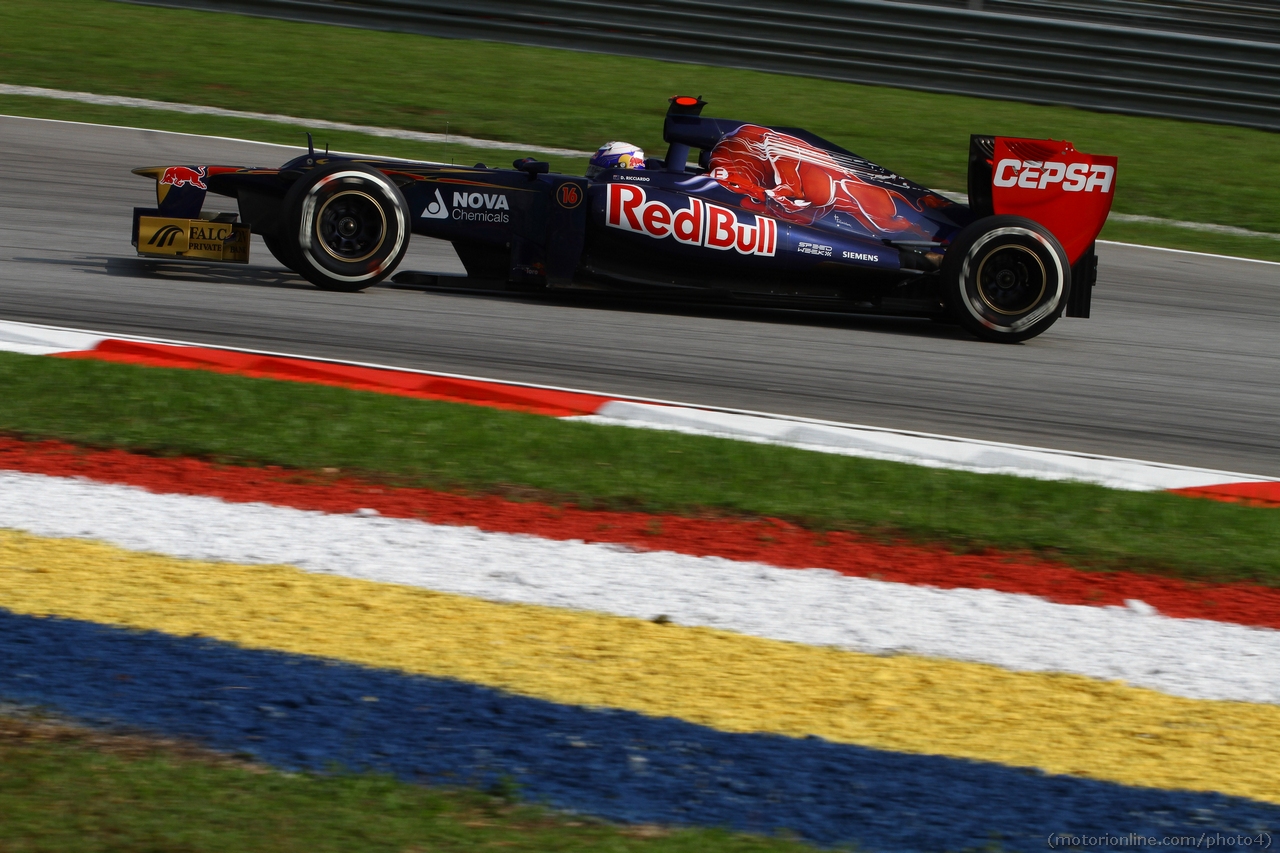 F1 - Gran Premio di Malesia - 24 marzo 2012