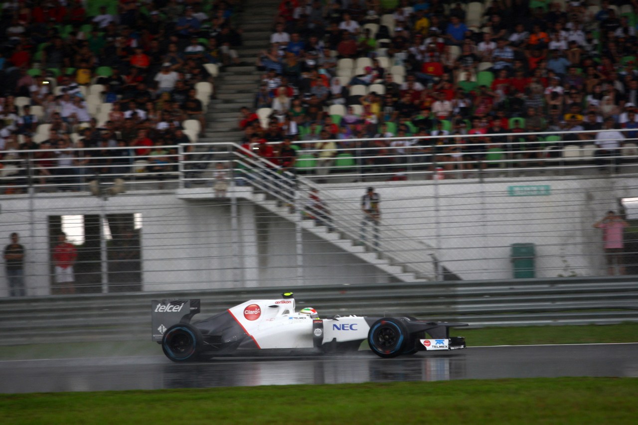 25.03.2012- Race, Sergio Pérez (MEX) Sauber F1 Team C31 