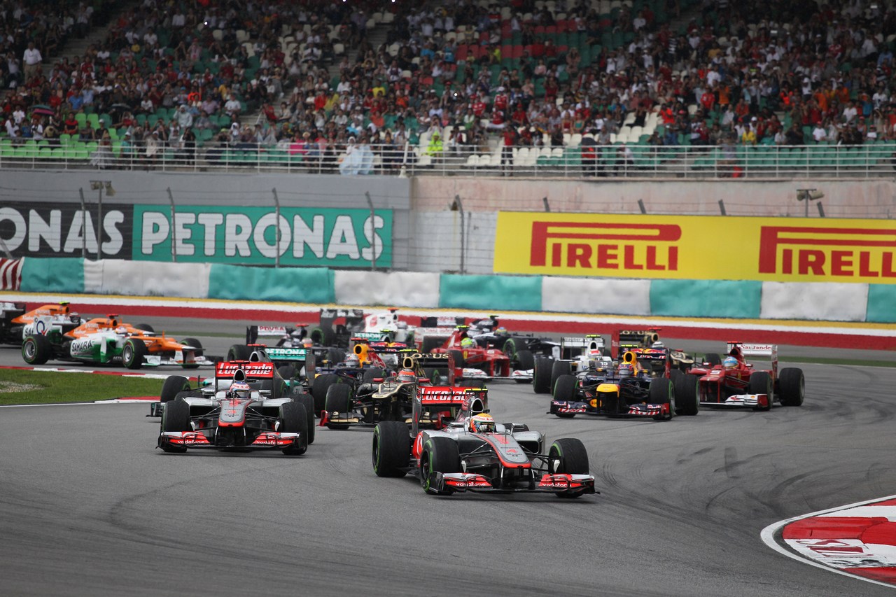25.03.2012- Race, Start of the race 