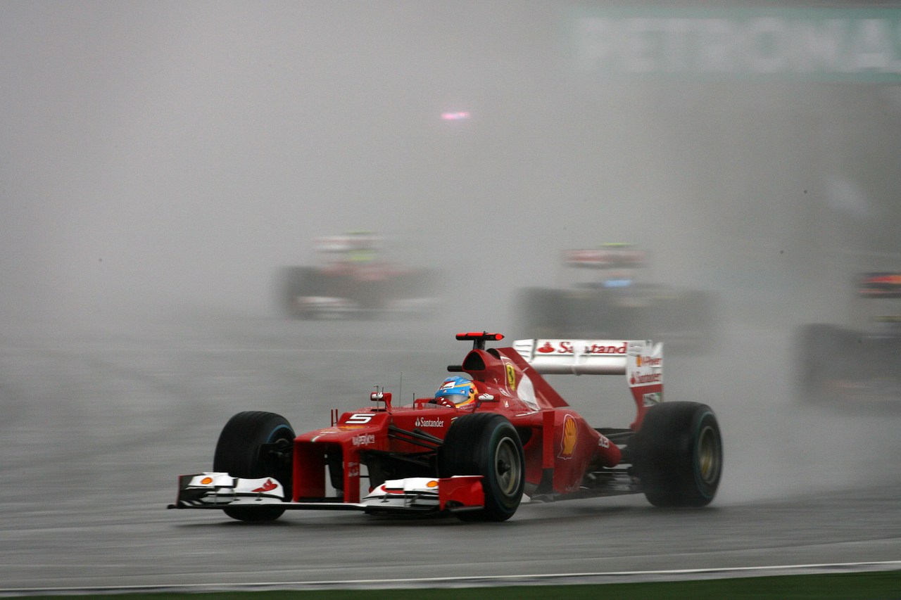 25.03.2012- Race, Fernando Alonso (ESP) Scuderia Ferrari F2012 