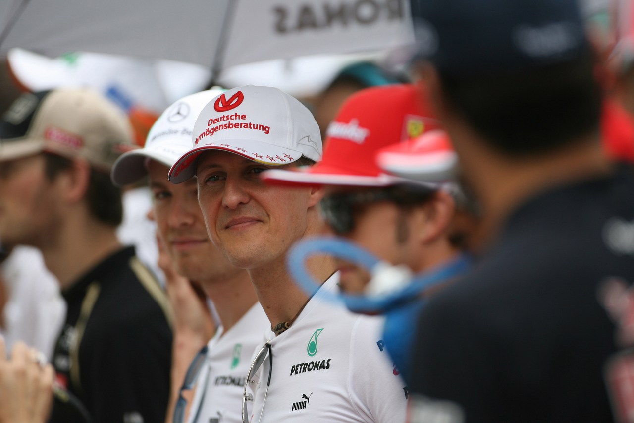 25.03.2012- Michael Schumacher (GER) Mercedes AMG F1 W03 