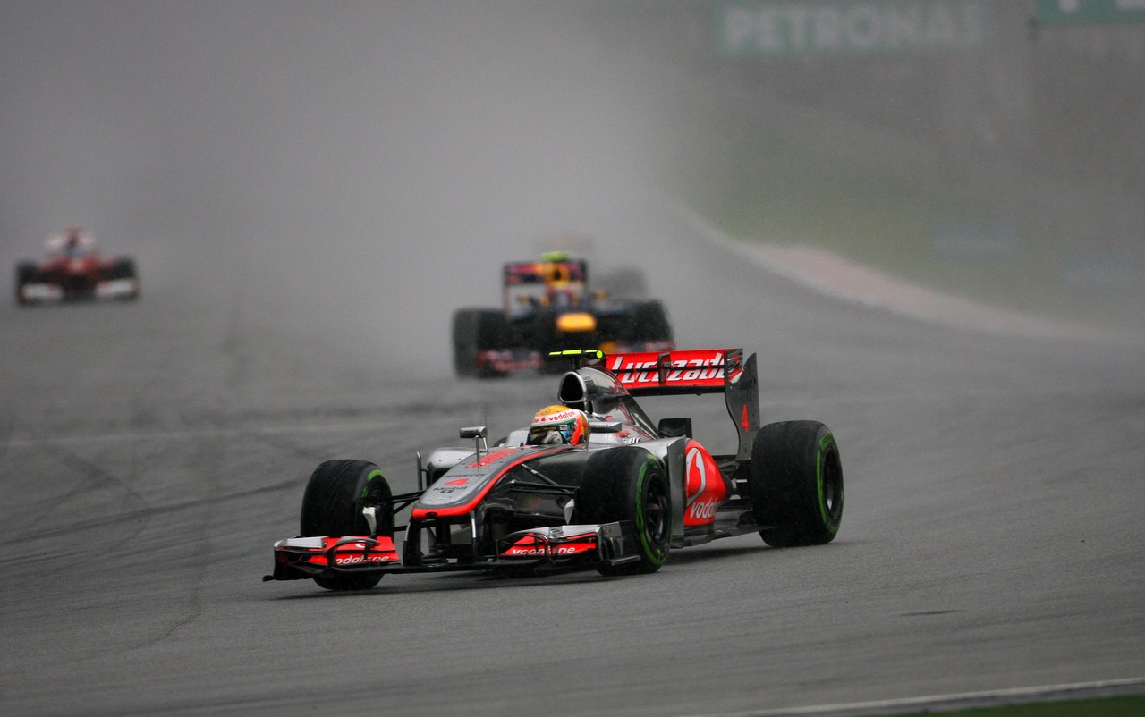 25.03.2012- Race, Lewis Hamilton (GBR) McLaren Mercedes MP4-27 