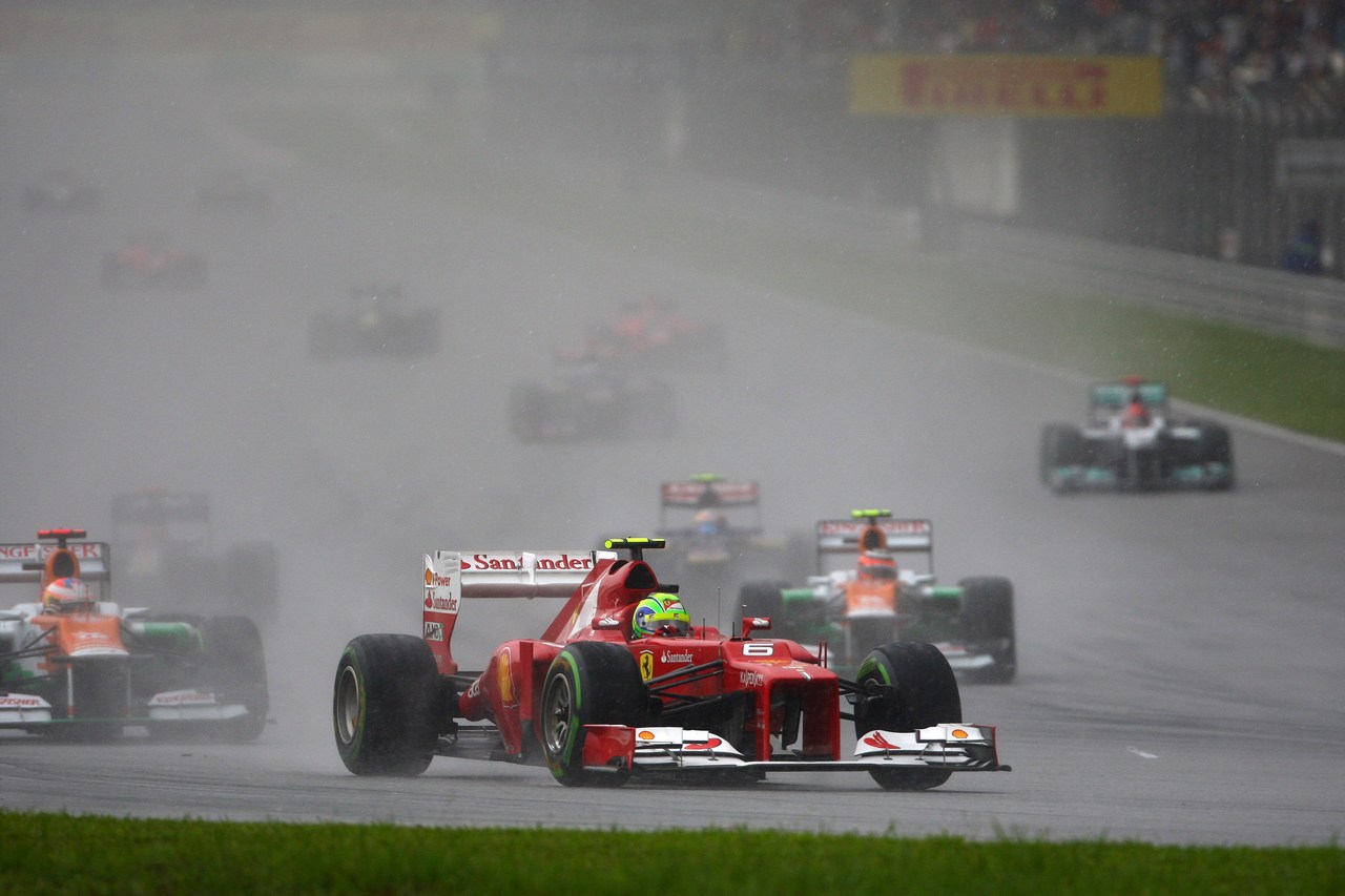 25.03.2012- Race, Felipe Massa (BRA) Scuderia Ferrari F2012 