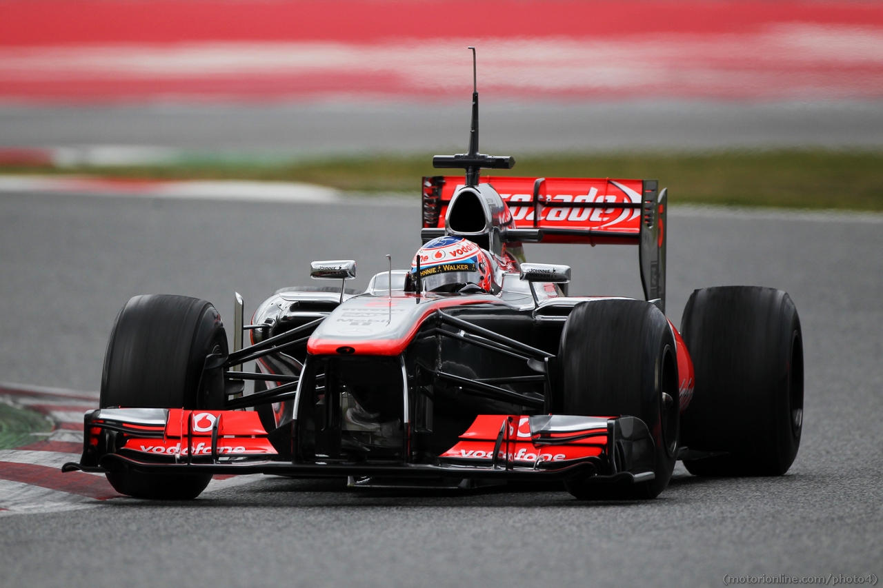 Jenson Button (GBR) McLaren MP4-28.
01.03.2013. 