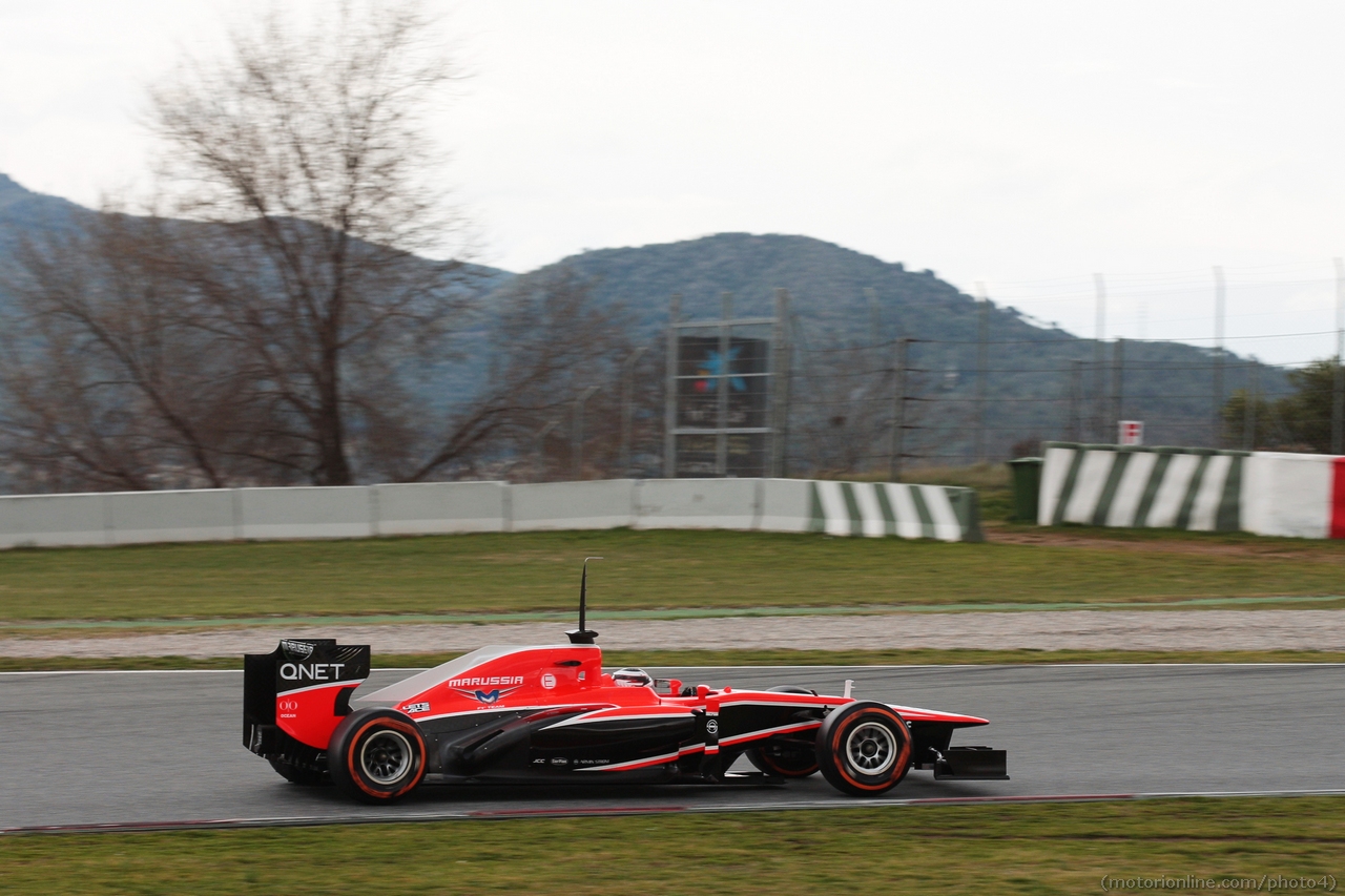 Max Chilton (GBR) Marussia F1 Team MR02.
01.03.2013