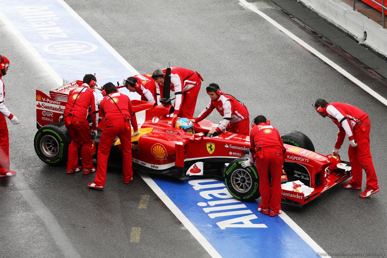 F1 Test a Barcellona, Spagna 01 marzo 2013