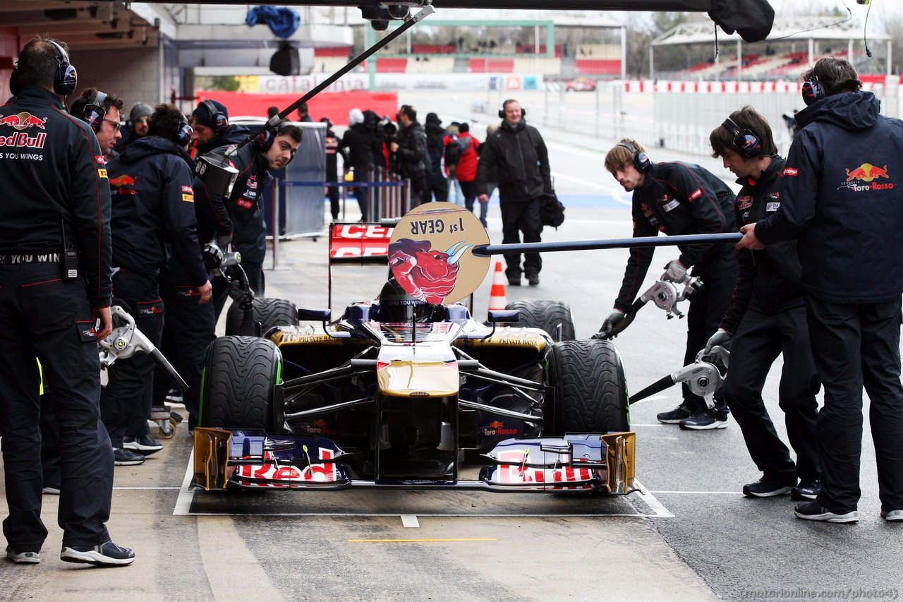 Daniel Ricciardo (AUS) Scuderia Toro Rosso STR8.
01.03.2013. 