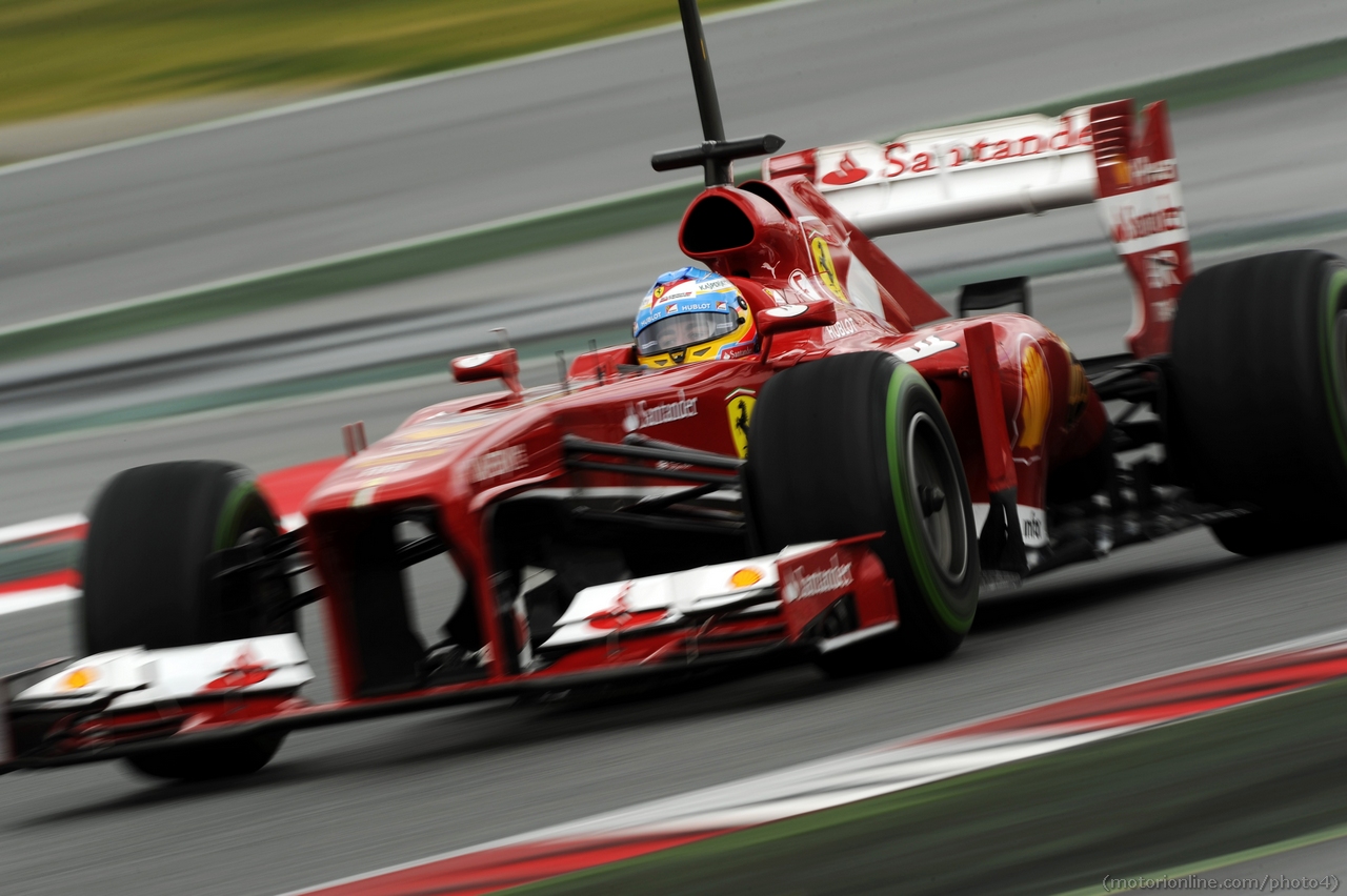 Fernando Alonso (ESP) Ferrari F138.
01.03.2013. 