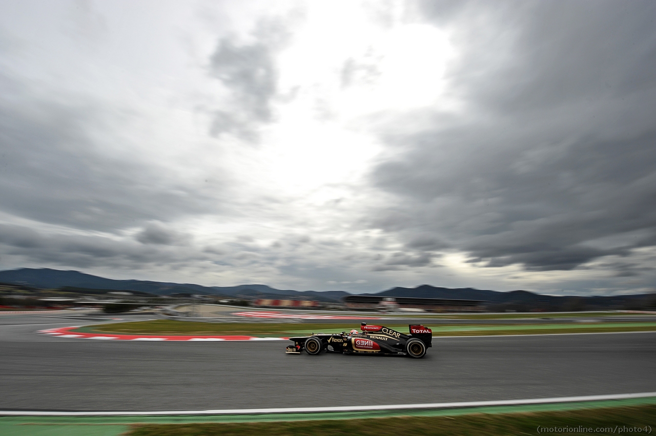 F1 Test a Barcellona, Spagna 01 marzo 2013