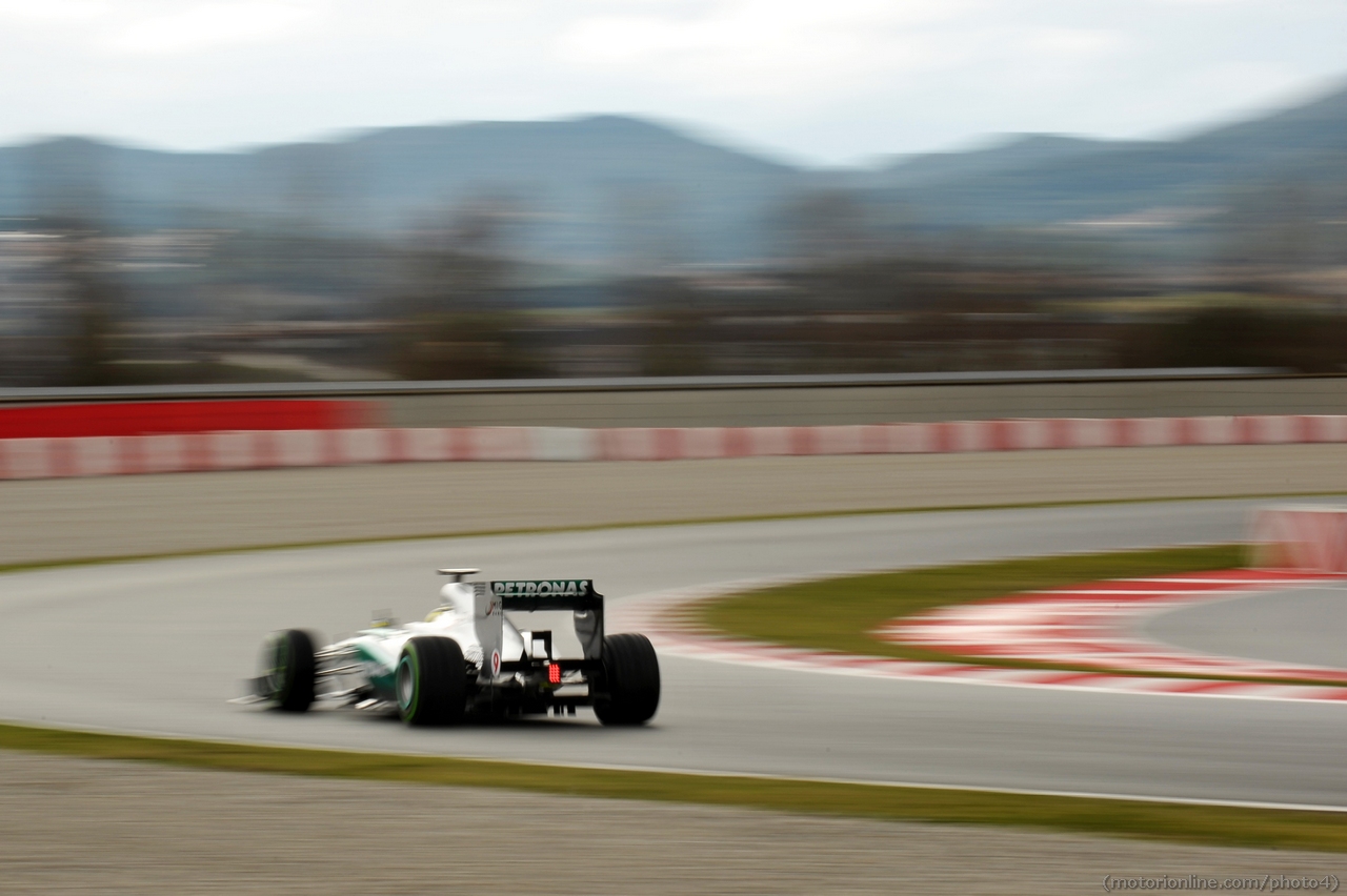 Nico Rosberg (GER) Mercedes AMG F1 W04.
01.03.2013. 