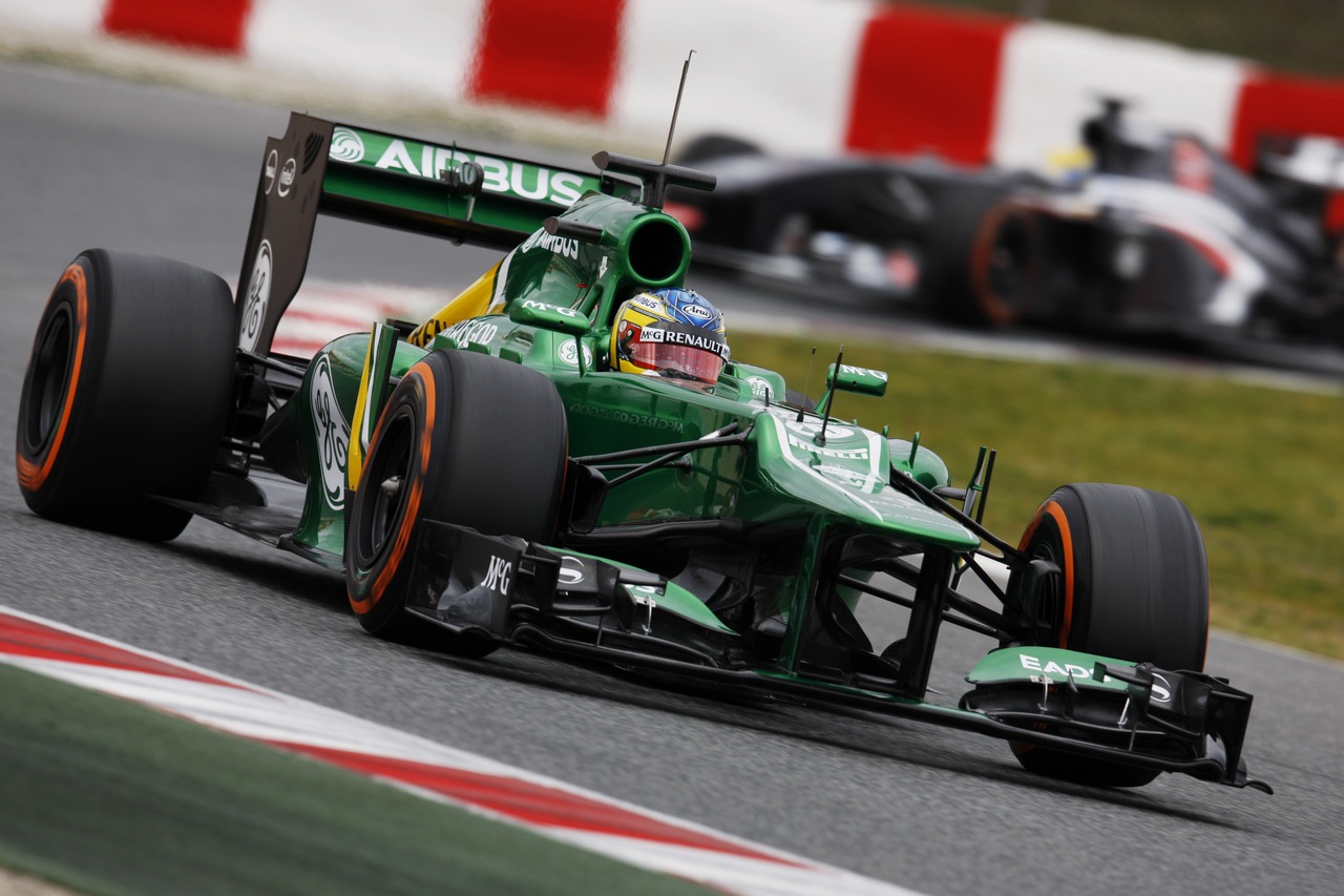 Charles Pic (FRA) Caterham CT03.
