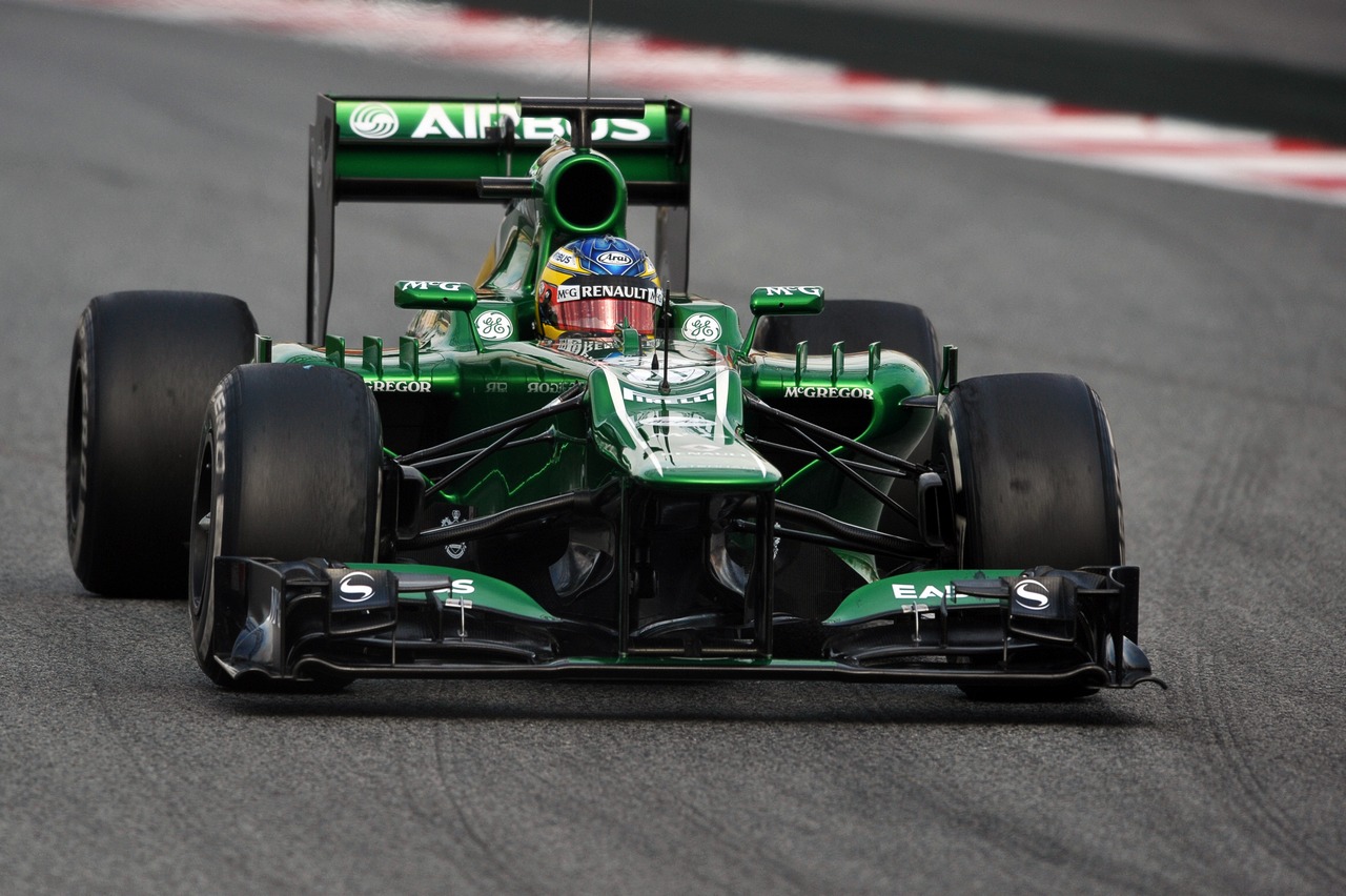 Charles Pic (FRA) Caterham CT03.
