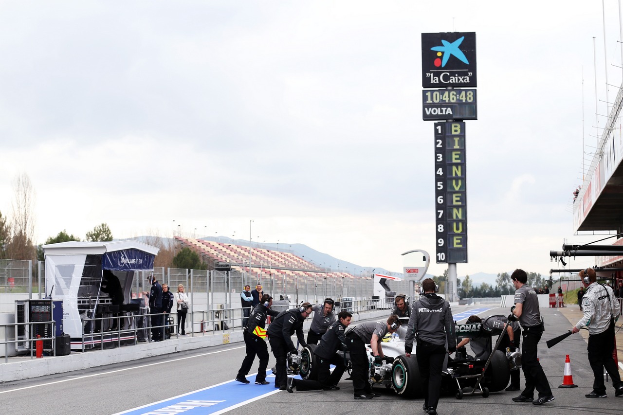 F1 Test a Barcellona, Spagna 19 febbraio 2013