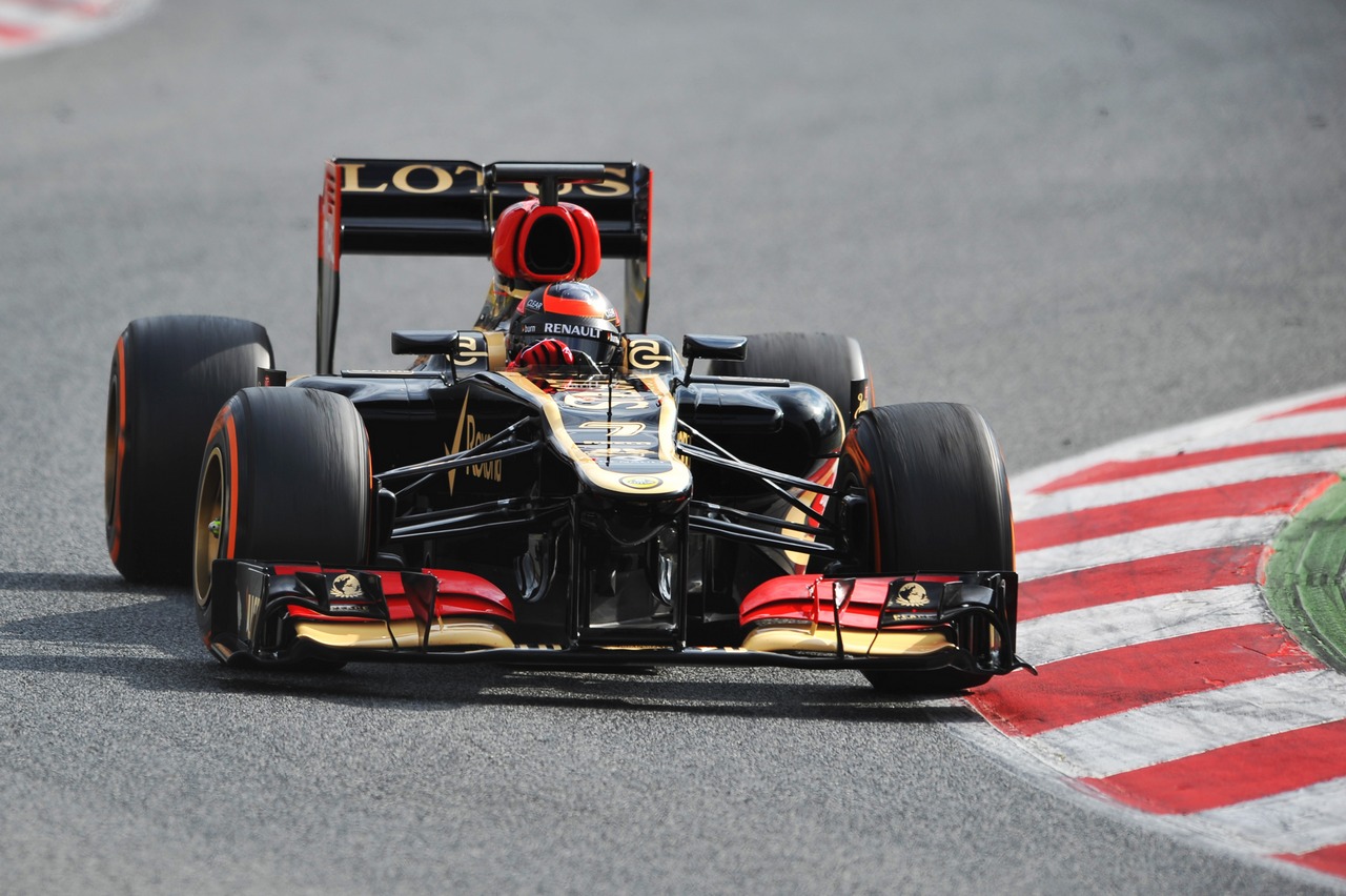 Kimi Raikkonen (FIN) Lotus F1 E21.
