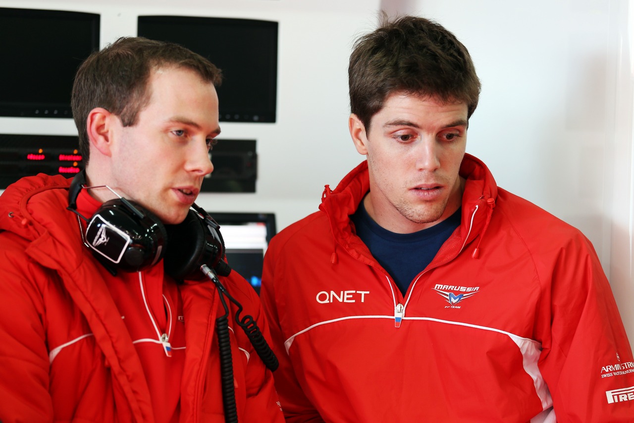 Luiz Razia (BRA) Marussia F1 Team.
