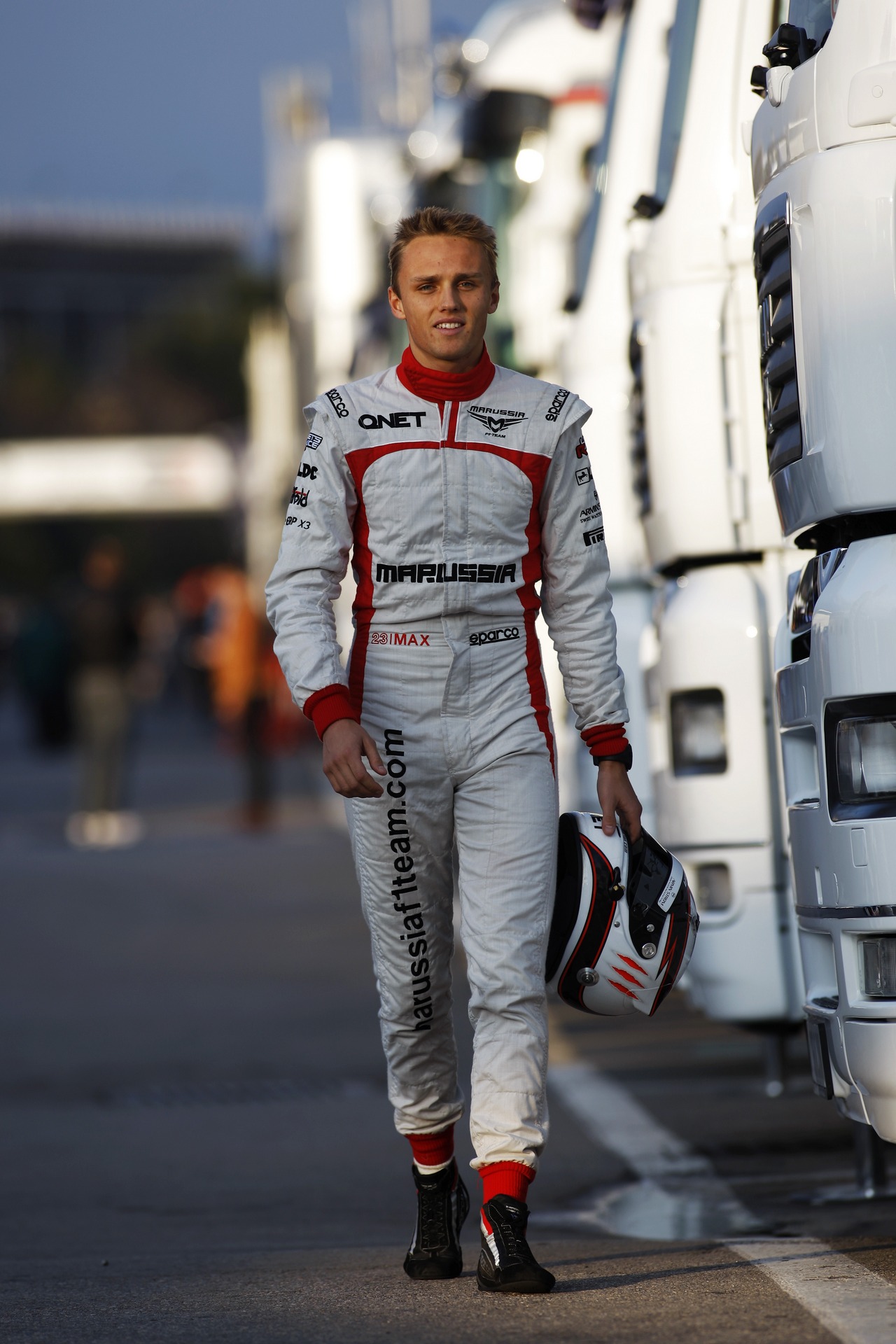 Max Chilton (GBR) Marussia F1 Team.
