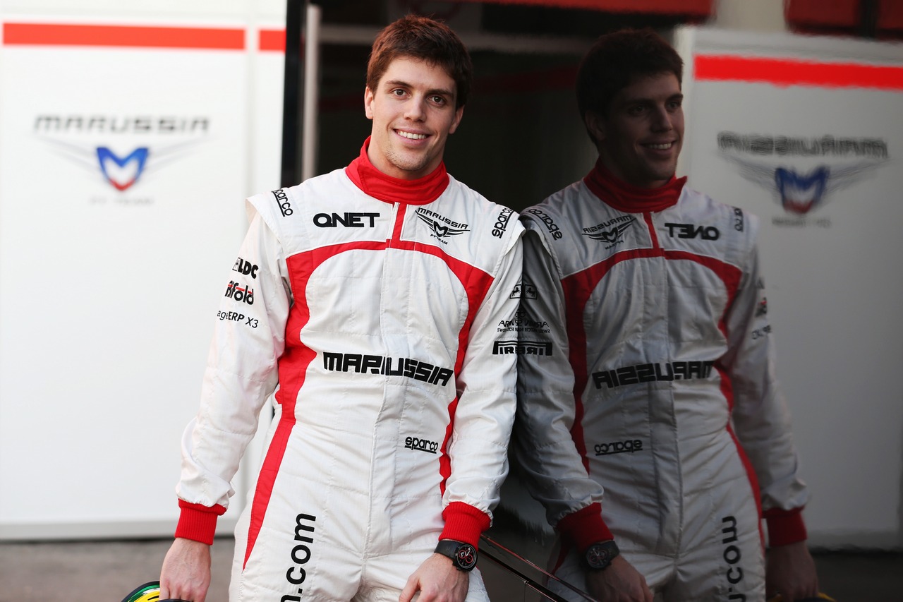 Luiz Razia (BRA) Marussia F1 Team.
