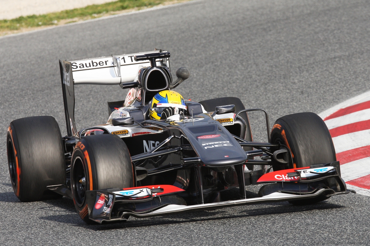 Esteban Gutierrez (MEX) Sauber C32.
