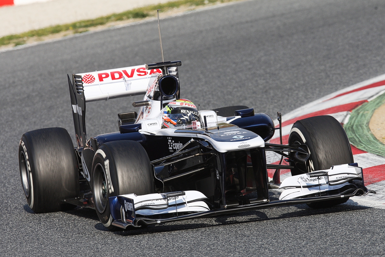 Pastor Maldonado (VEN) Williams FW35.
