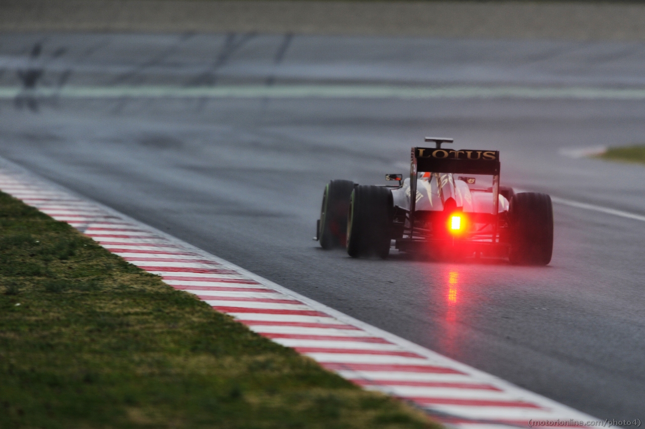 Romain Grosjean (FRA) Lotus F1 E21.
22.02.2013. 