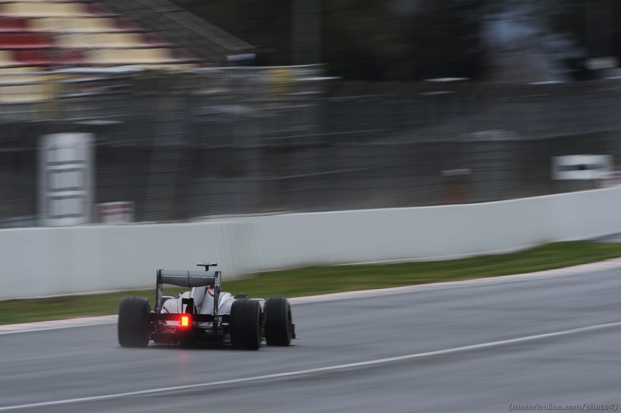 F1 Test a Barcellona, Spagna 22 febbraio 2013