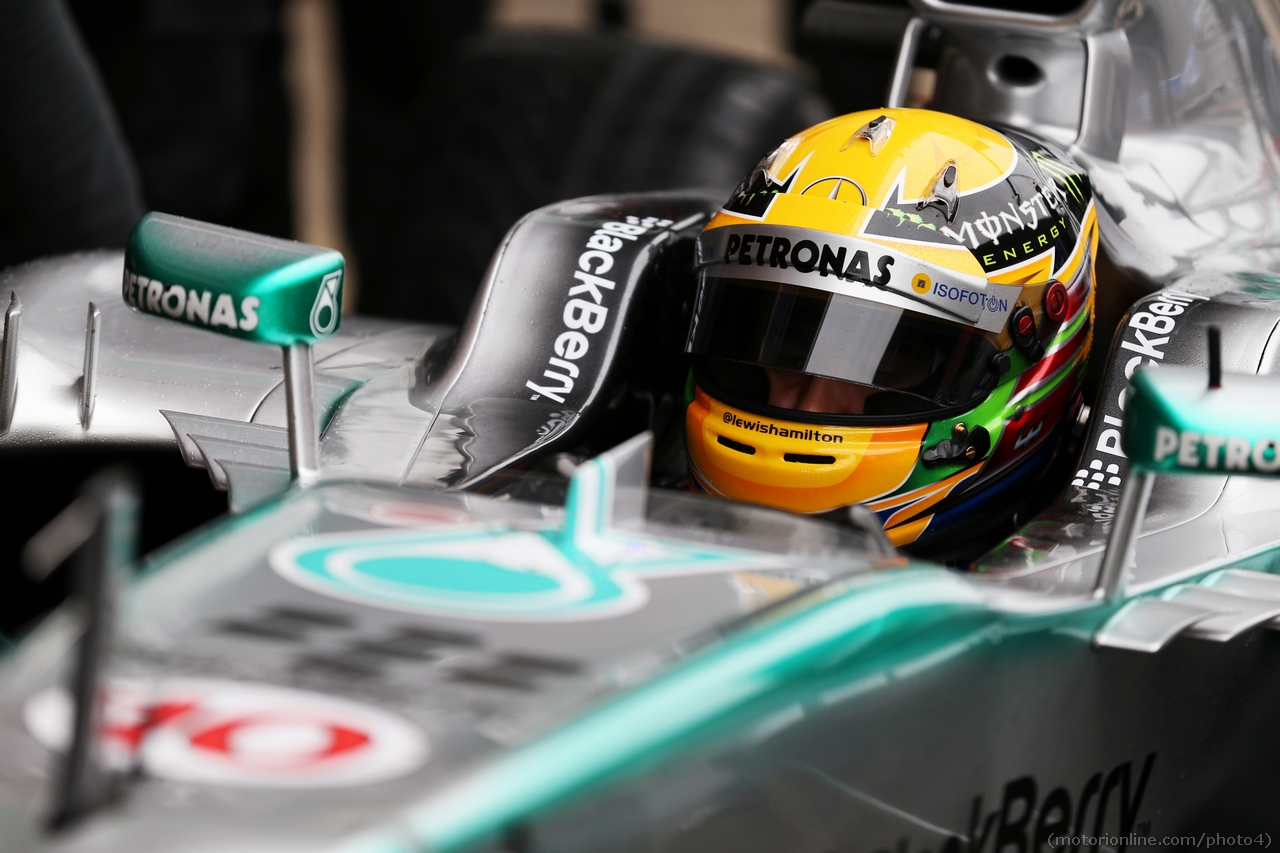 Lewis Hamilton (GBR) Mercedes AMG F1 W04.
22.02.2013. 