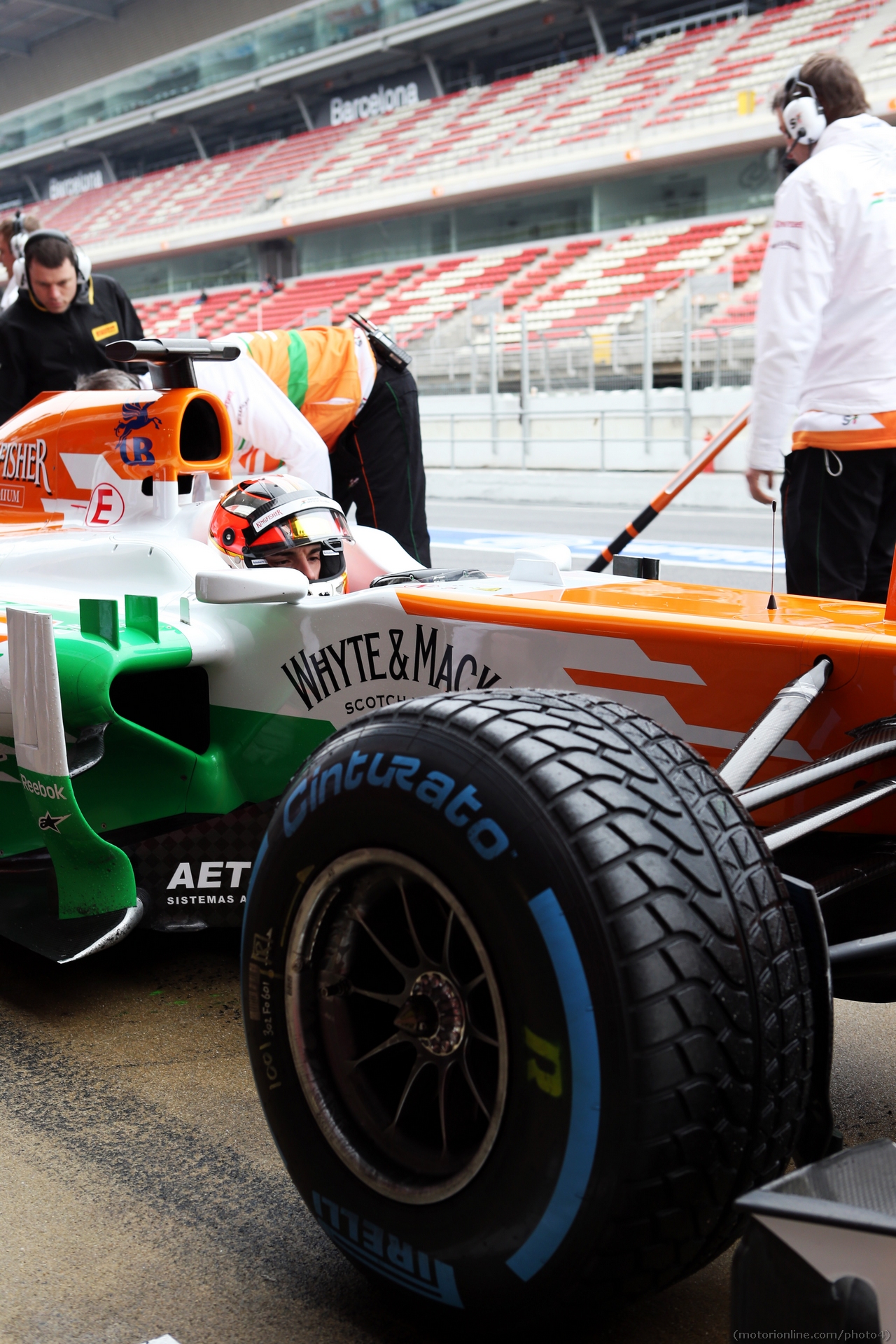 Jules Bianchi (FRA) Sahara Force India F1 Team VJM06.
22.02.2013. 