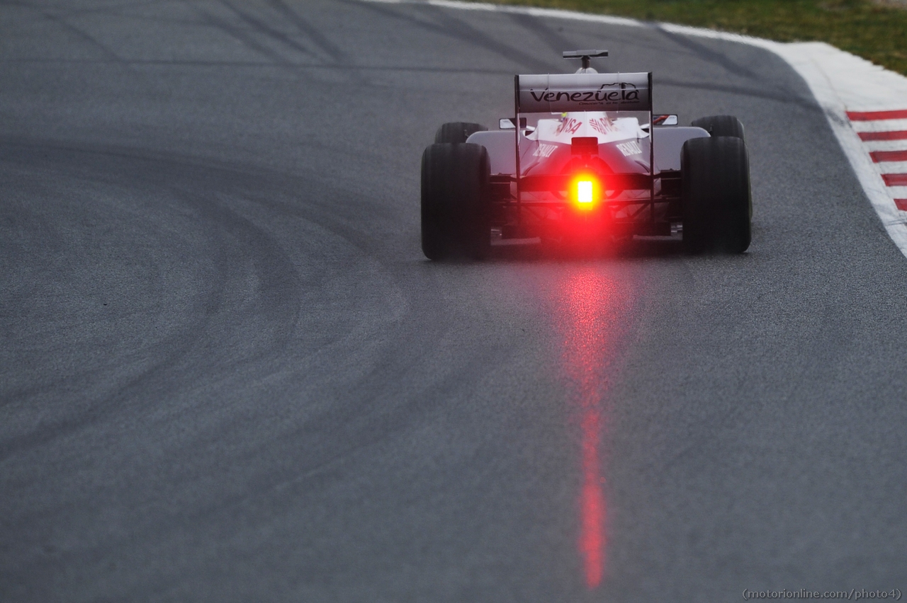 F1 Test a Barcellona, Spagna 22 febbraio 2013