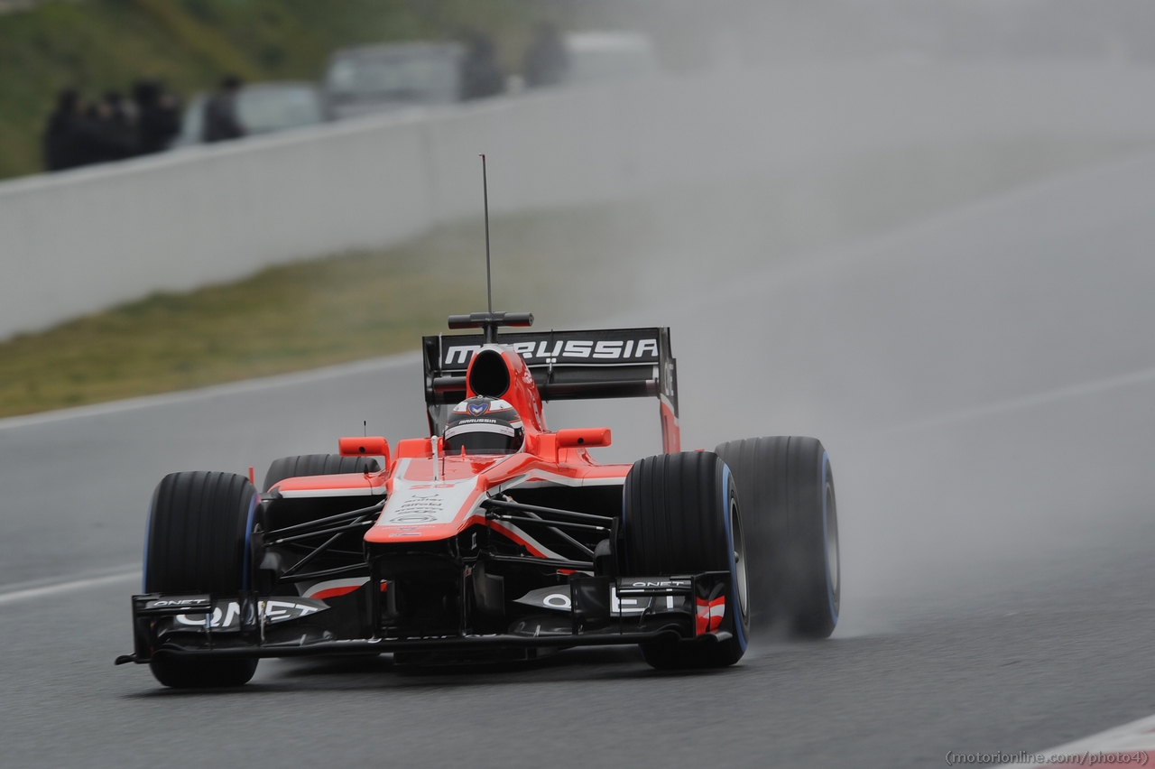 Max Chilton (GBR) Marussia F1 Team MR02.
22.02.2013. 