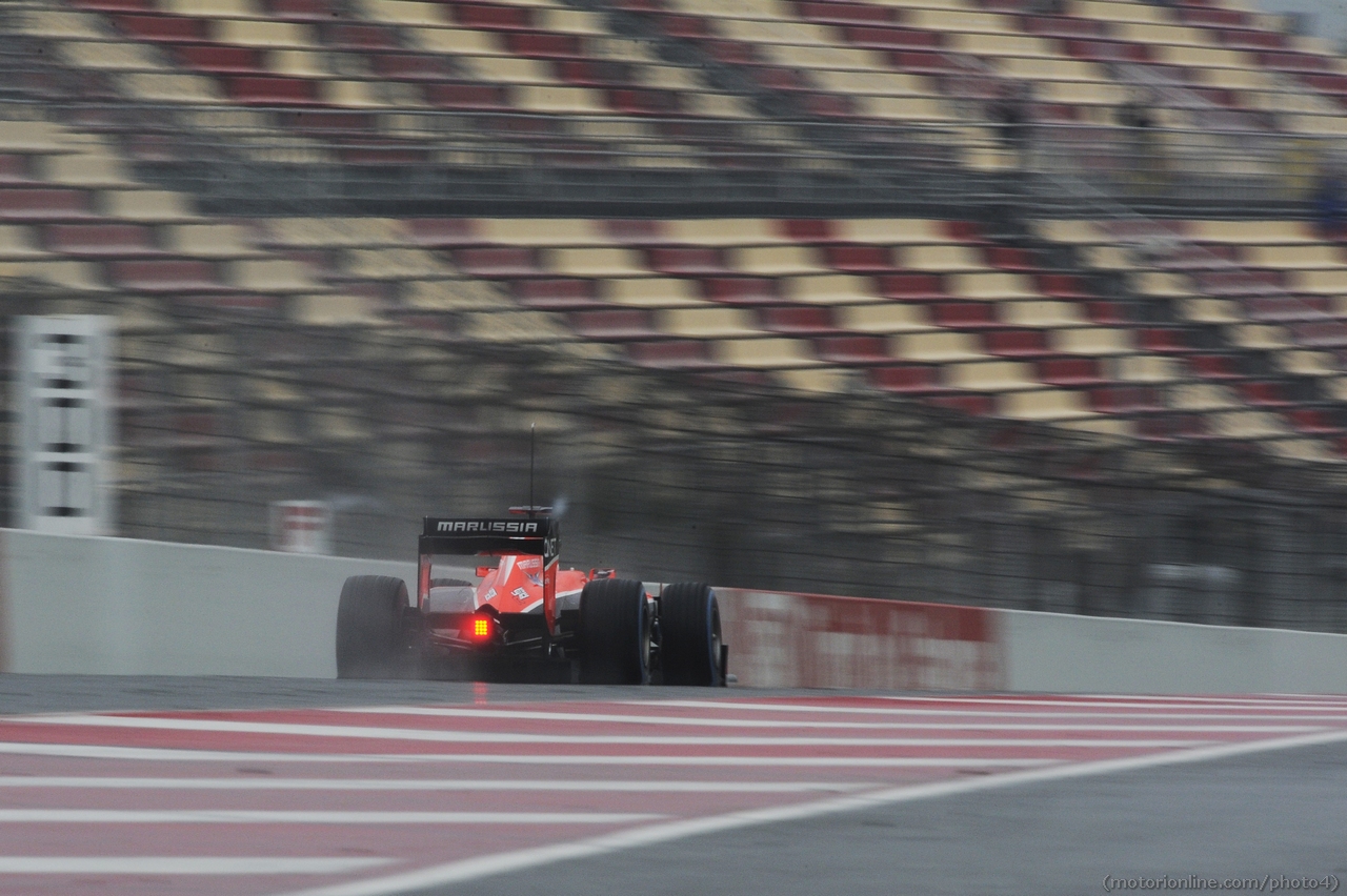 Max Chilton (GBR) Marussia F1 Team MR02.
22.02.2013. 