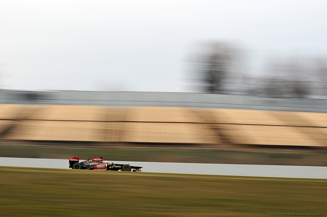 Romain Grosjean (FRA) Lotus F1 E21.
22.02.2013. 