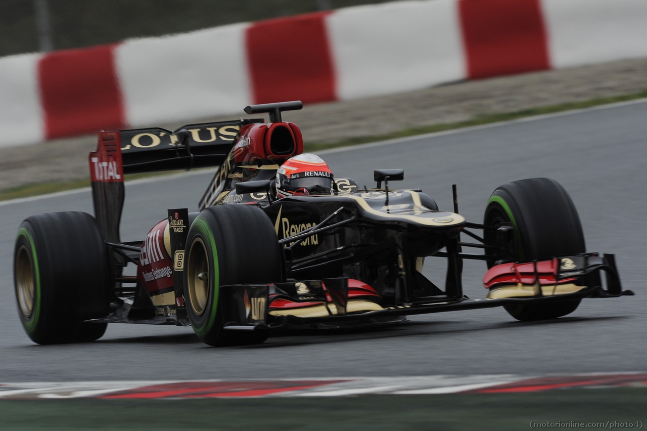 Romain Grosjean (FRA) Lotus F1 E21.
22.02.2013. 