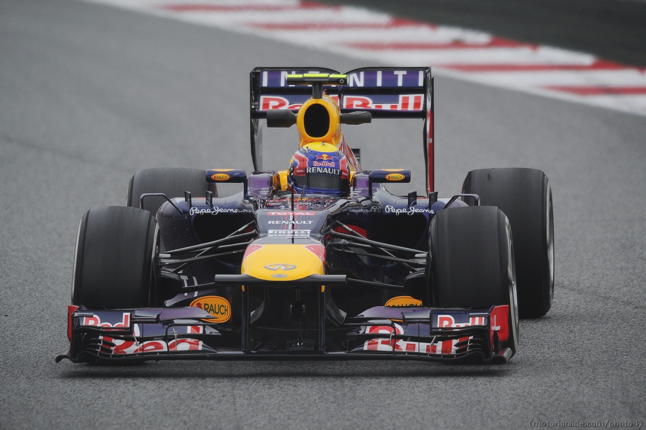Mark Webber (AUS) Red Bull Racing RB9.
22.02.2013. 