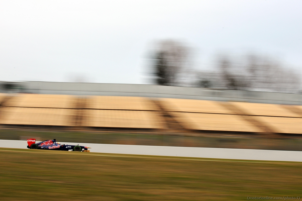 Jean-Eric Vergne (FRA) Scuderia Toro Rosso STR8.
22.02.2013. 