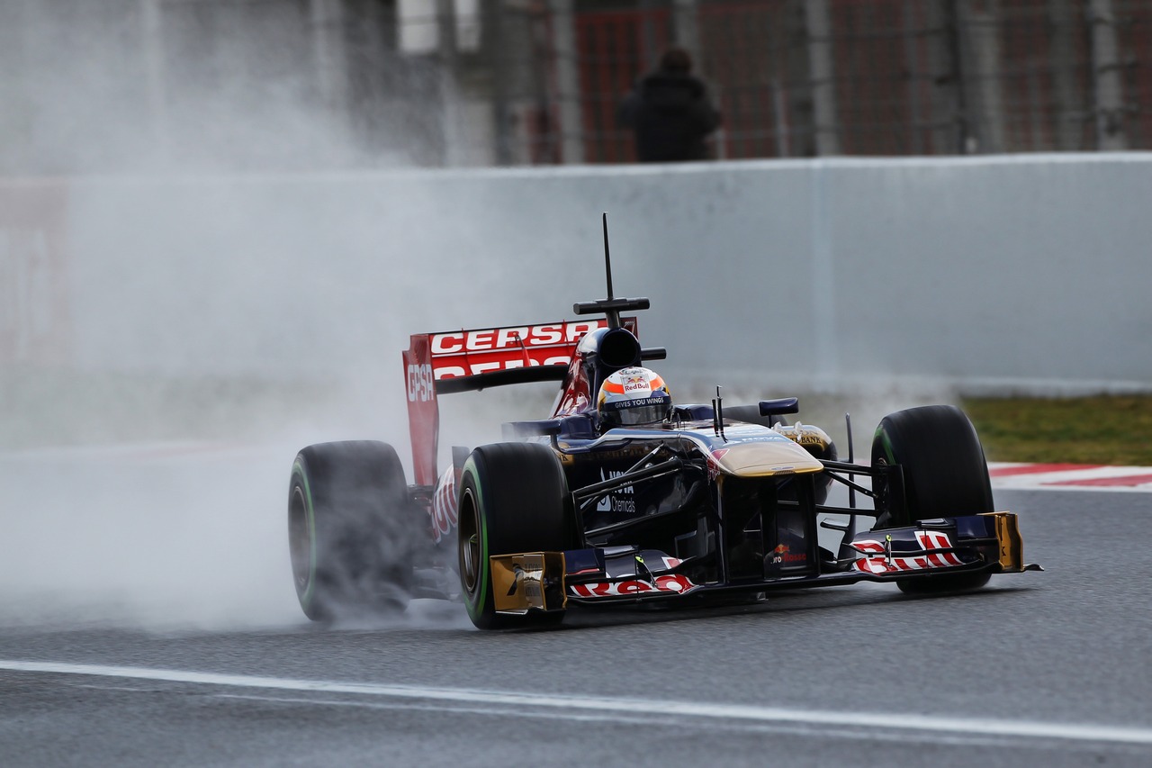 Jean-Eric Vergne (FRA) Scuderia Toro Rosso STR8.
28.02.2013. 