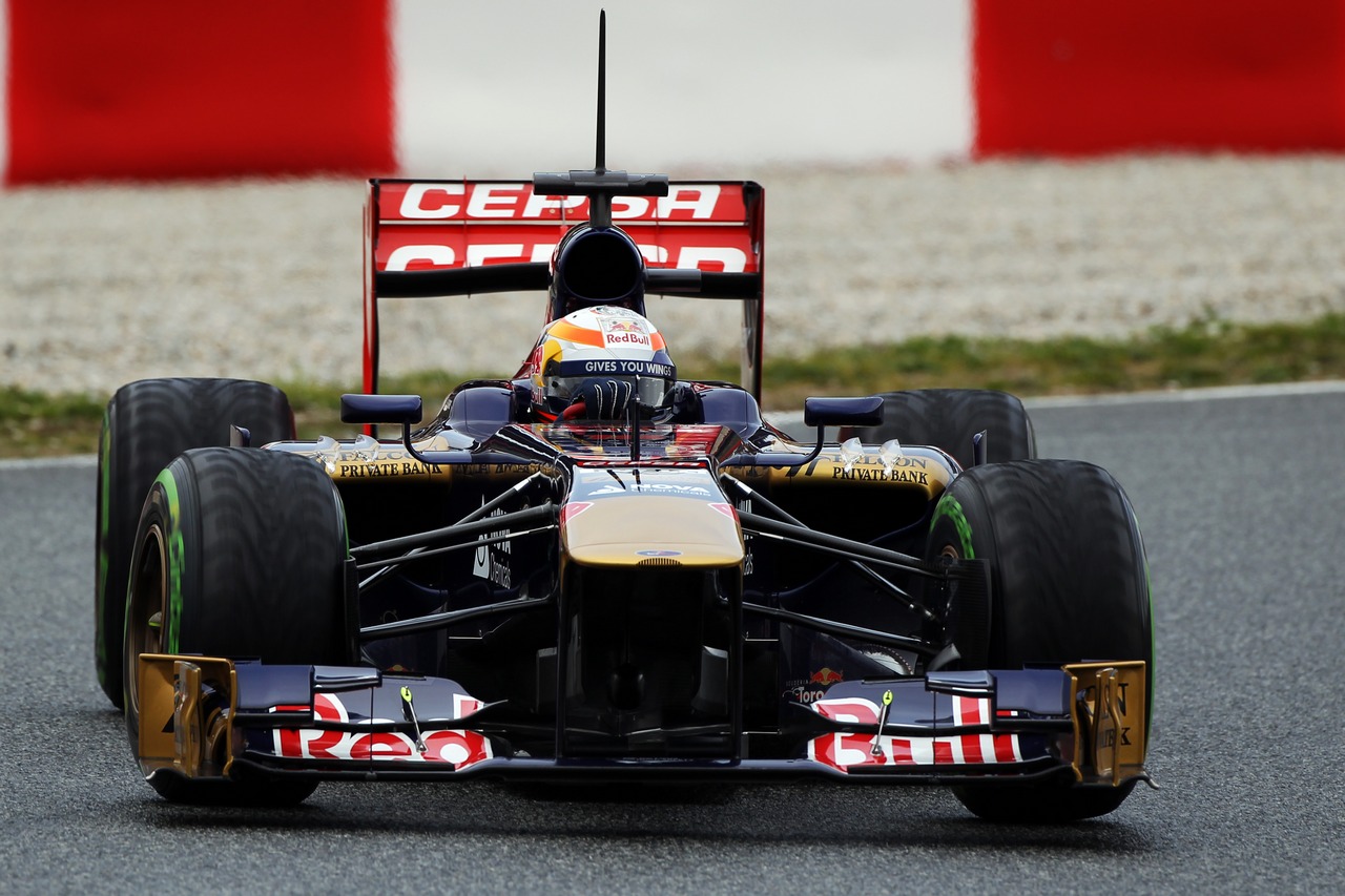 Jean-Eric Vergne (FRA) Scuderia Toro Rosso STR8.
28.02.2013. 