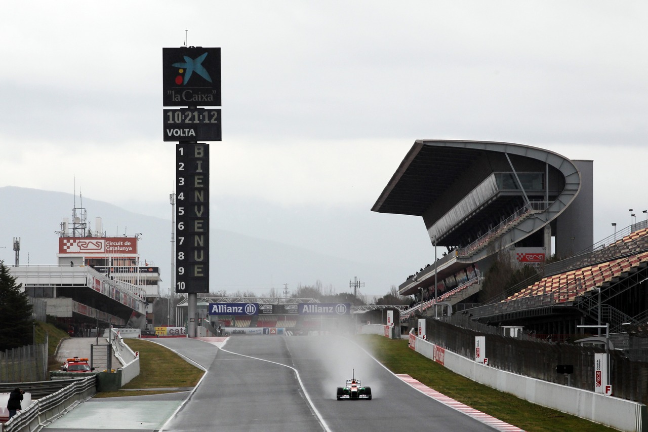 F1 Test a Barcellona, Spagna 28 febbraio 2013