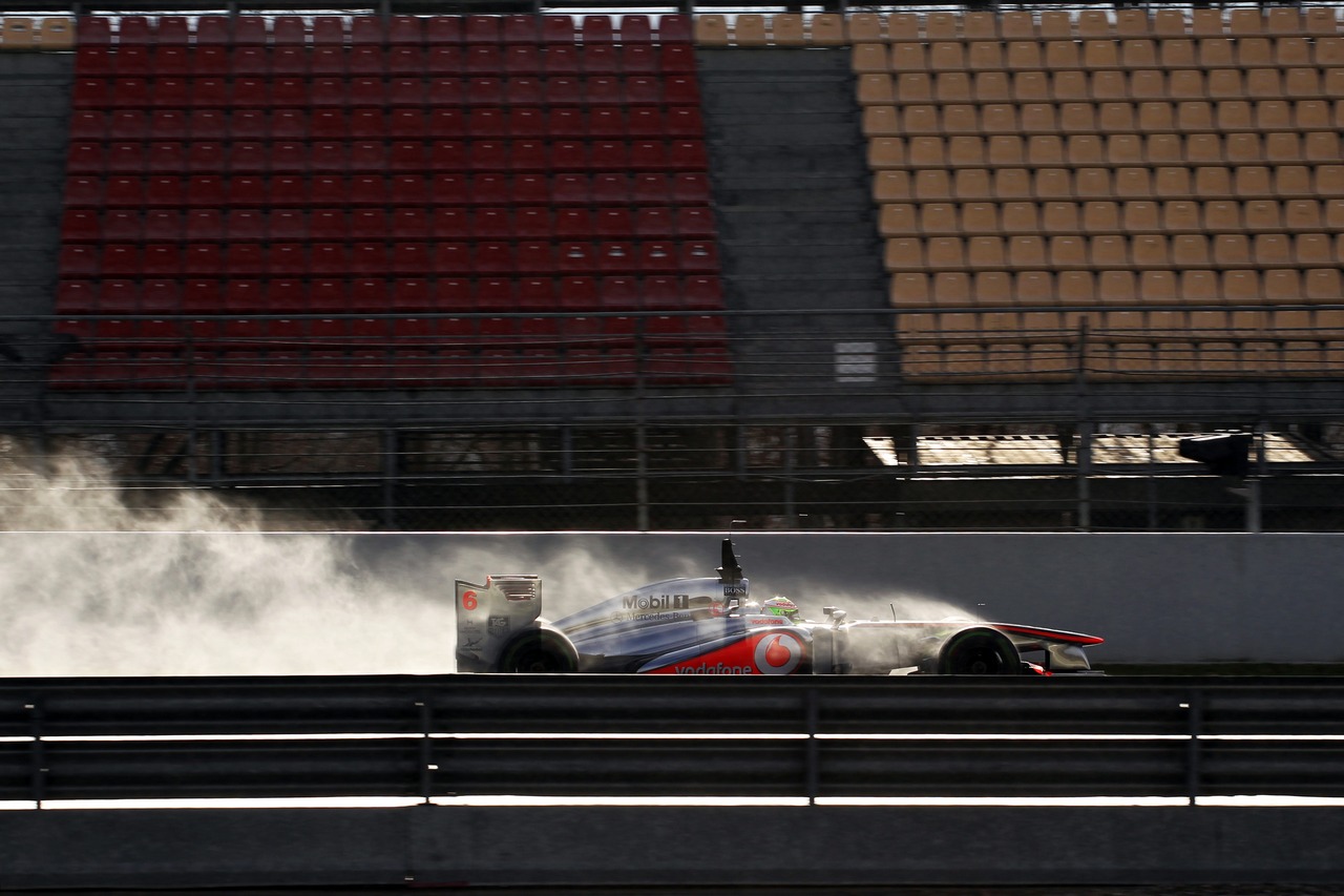 Sergio Perez (MEX) McLaren MP4-28.
28.02.2013. 