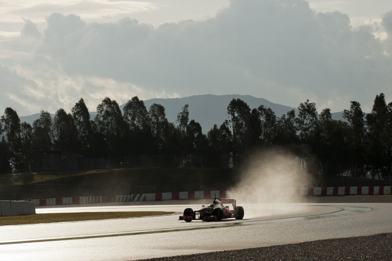 Sergio Perez (MEX) McLaren MP4-28.
28.02.2013. 