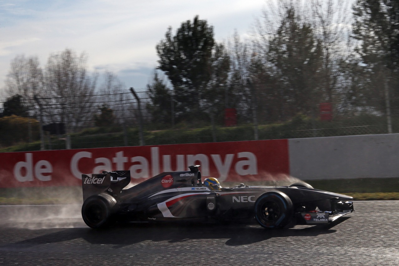 Esteban Gutierrez (MEX) Sauber C32.
28.02.2013. 