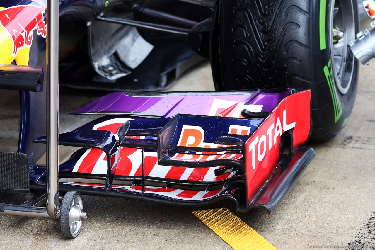 Red Bull Racing RB9 front wing.
28.02.2013. 