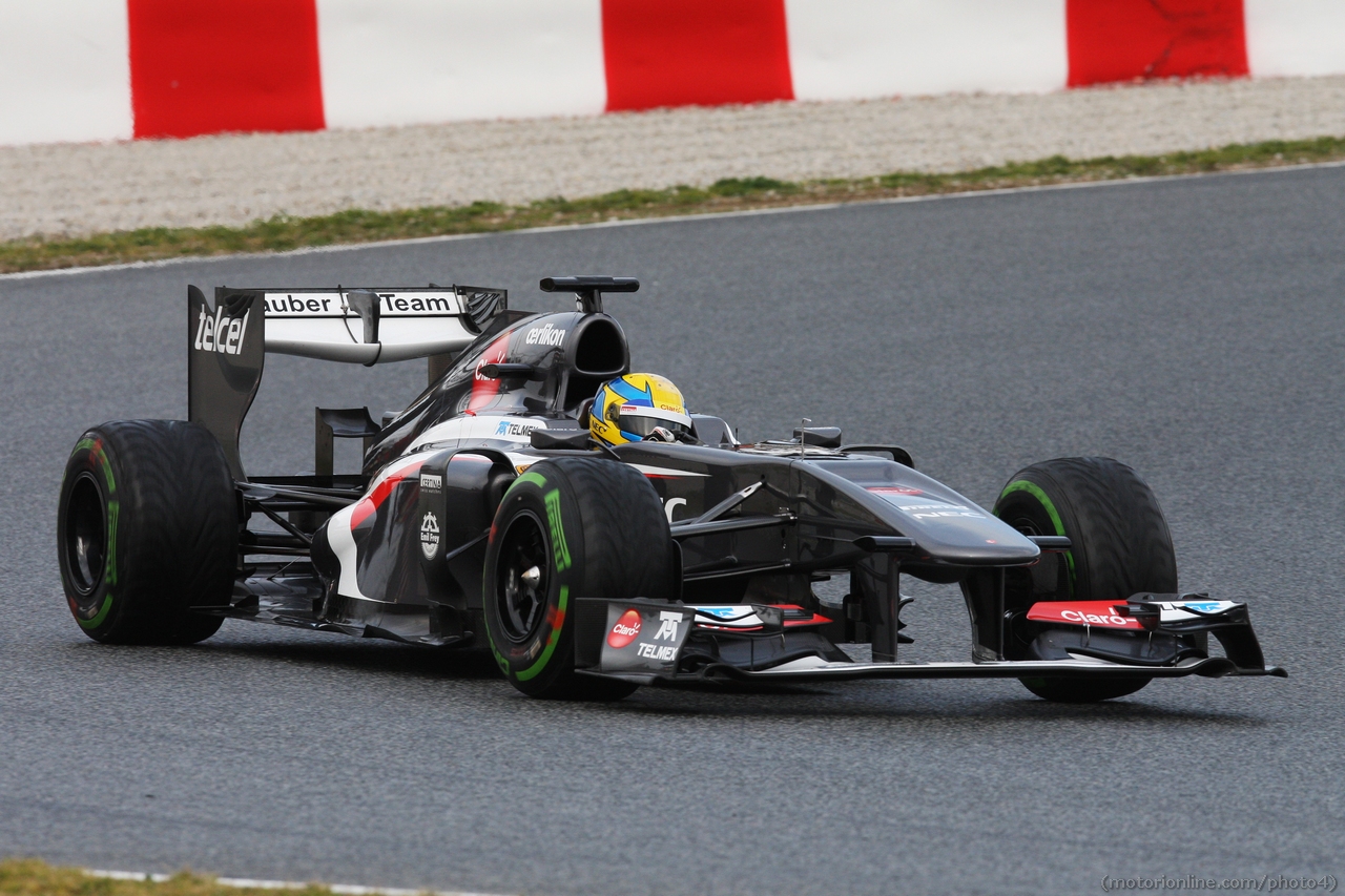 F1 Test a Barcellona, Spagna 28 febbraio 2013