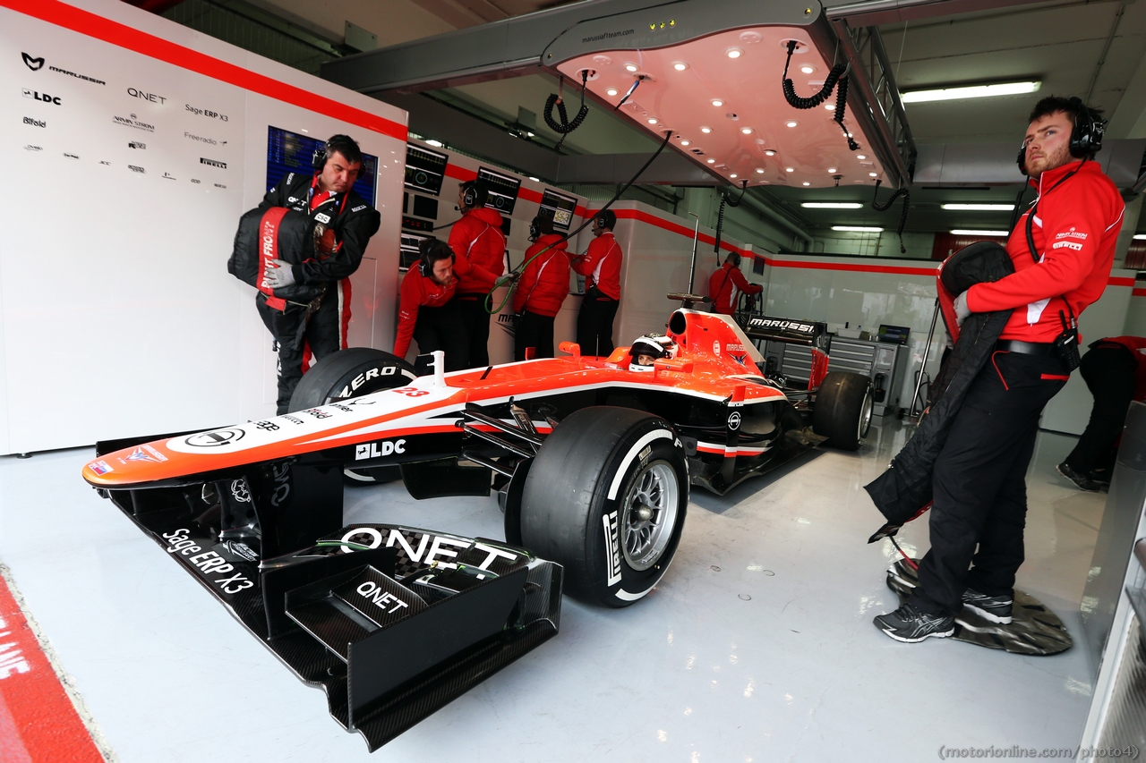 Max Chilton (GBR) Marussia F1 Team MR02.
28.02.2013. 