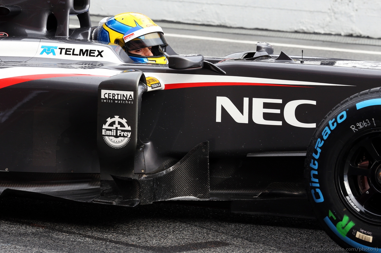 Esteban Gutierrez (MEX) Sauber C32.
28.02.2013. 