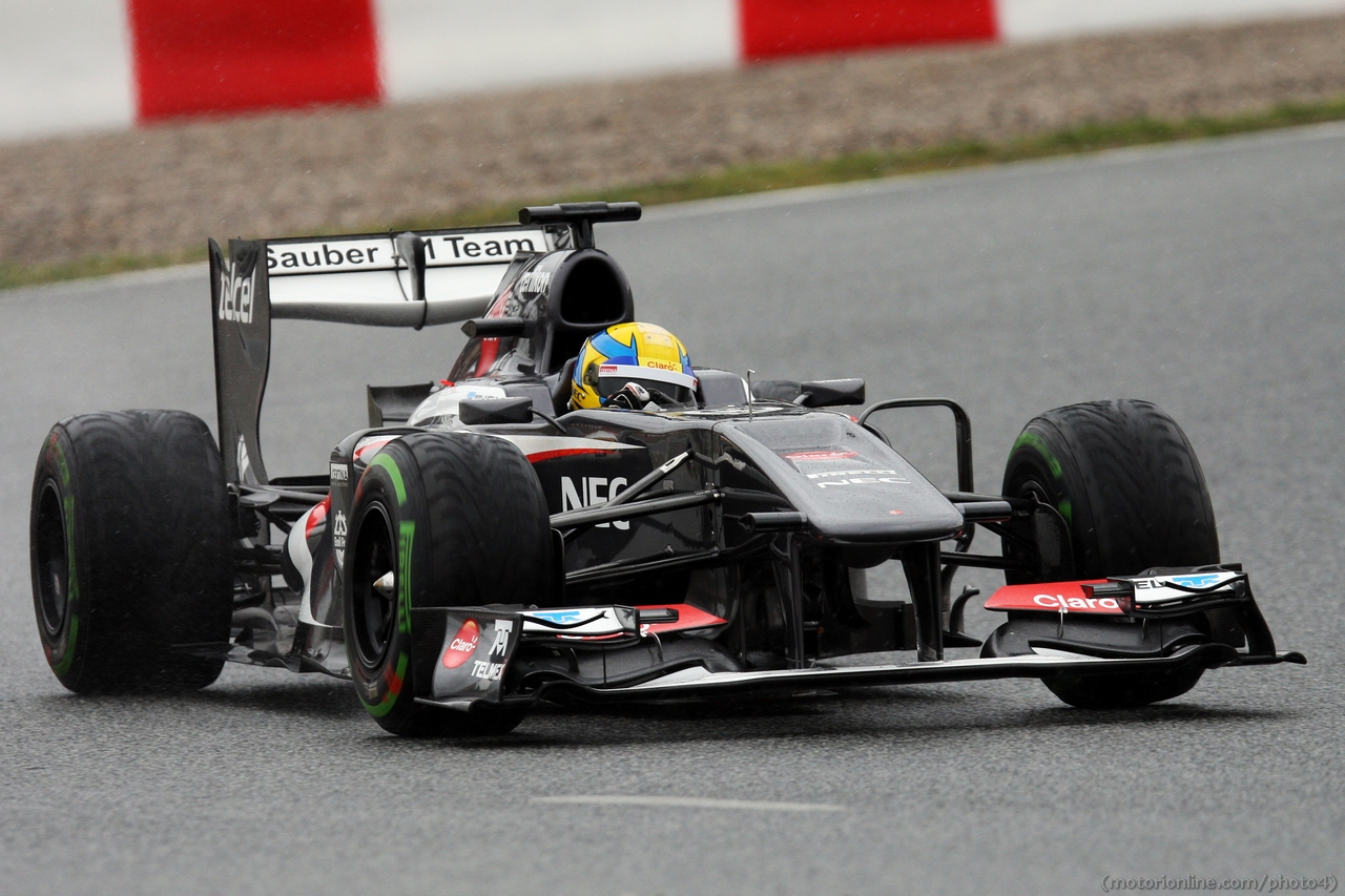Esteban Gutierrez (MEX), Sauber F1 Team C32 
28.02.2013. 