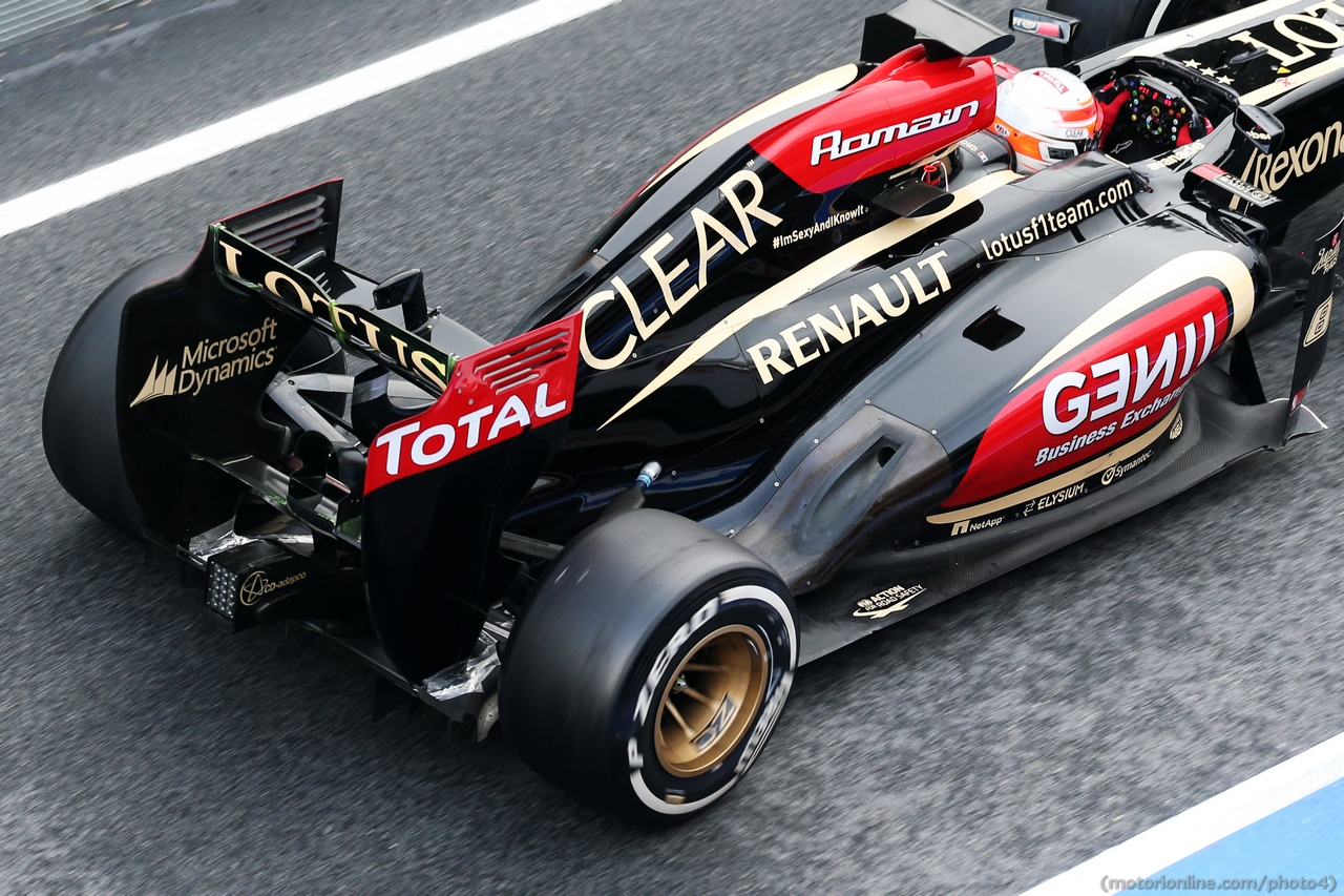 Romain Grosjean (FRA) Lotus F1 E21.
28.02.2013. 