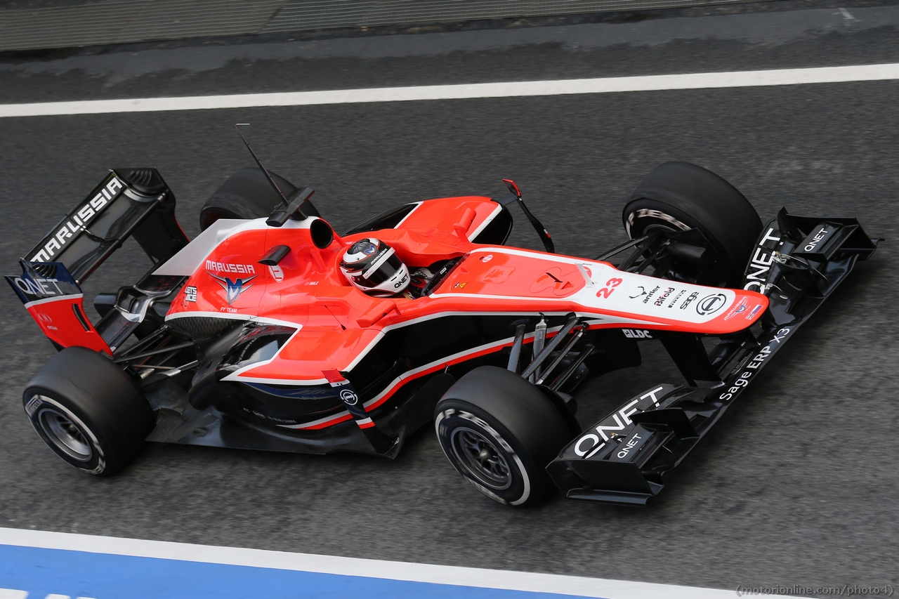 Max Chilton (GBR) Marussia F1 Team MR02.
28.02.2013. 